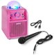 Głośnik z półkulą do karaoke LED BT RGB Vonyx SBS50P one size 2