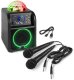 Głośnik karaoke Vonyx SBS55B 2x mikrofon BT LED one size 1