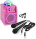 Głośnik karaoke LED Kula Różowy SBS55P BT Vonyx one size 13