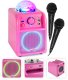 Głośnik karaoke LED Kula Różowy SBS55P BT Vonyx one size 1