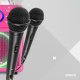 Głośnik karaoke LED Kula Różowy SBS55P BT Vonyx one size 6