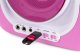 Karaoke system z CD i 2 mikrofonami SBS30P różowy one size 10