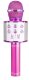 Mikrofon karaoke z głośnikami BT MP3 MAX KM01 różowy one size 2