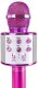 Mikrofon karaoke z głośnikami BT MP3 MAX KM01 różowy one size 4