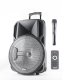 Kolumna mobilna LED 15''/38cm USB BT MIC FM PARTY-15RGB one size 7