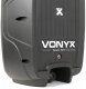 Zestaw nagłośnieniowy 300W 2x kolumna 10'' mikser mikrofon statywy Vonyx one size 5