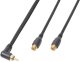Kabel Audio RCA [M] - 2xRCA [F] 0.3 m one size 1