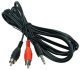 Kabel Audio Jack 3,5mm Stereo - 2xRCA 1.5m one size 5