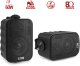 Kolumny instalacyjne 3" 60W IPX5 PD BGO30 czarne w zestawie 2szt one size 1