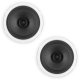 Power Dynamics Zestaw głośników sufitowych MSLP65 6" niskoprofilowych o mocy 100 W one size 2
