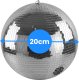 Kula lustrzana 20cm z napędem one size 2