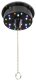 Zestaw: Kula lustrzana 30cm+ napęd bateryjny LED Fuzzix one size 2