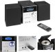 Mikrowieża Metz HiFi DAB FM CD BT Aluminium Audizio one size 16