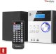 Mikrowieża Metz HiFi DAB FM CD BT Aluminium Audizio one size 2