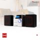 Mikrowieża Metz HiFi DAB FM CD BT Aluminium Audizio one size 5