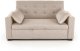 Sofa rozkładana z funkcją spania PAULINIO beżowa HALMAR 1