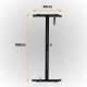 Statyw pod keyboard organy wysokość 30-98cm Hardman one size 5