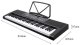 Keyboard KB4 MAX 61 klawiszy mikrofon one size 6