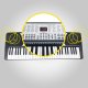 Zestaw: Keyboard MEK61128 Madison 61-klawiszy+ statyw one size 21