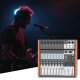 Mikser 8-kanałowy USB BT MX802 Ibiza Sound one size 8