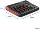 Mikser muzyczny 8-kanałowy REC BT DSP USB VM-KG08 Vonyx one size 13