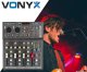 Mikser 4-kanałowy mikser VMM-F401 Vonyx one size 5