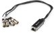 Splitter z 4 złączami XLR (męskimi) do RJ45 0,7m Pd Connex one size 2