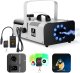 Wytwornica dymu z LED RGB 1500W Eagle 1500LED dwa piloty/ Firefog one size 1
