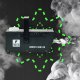 Wytwornica dymu z efektem LED 400W Hornet 400LED 2 piloty Firefog one size 12