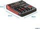 Vonyx Mikser muzyczny 6-kanałowy VM-KG06 BT/DSP/USB one size 7
