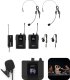 Mikrofon Vonyx Zestaw Bezprzewodowych mikrofonów Bodypack P&P UHF WM552B one size 1