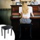 Ława siedzisko do keyboardu pianina Hardman one size 12
