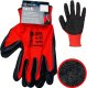 Rękawice Robocze MERCATOR Tech Red+Black Latex - 1 Para (9 - L) 2