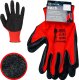 Rękawice Robocze MERCATOR Tech Red+Black Latex - 1 Para (9 - L) 3