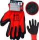 Rękawice Robocze MERCATOR Tech Red+Black Latex - 1 Para (10 - XL) 10