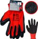 Rękawice Robocze MERCATOR Tech Red+Black Latex - 1 Para (10 - XL) 11