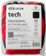 Rękawice Robocze MERCATOR Tech Red+Black Latex - 120 Par (7 - S) 7