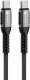 Kabel USB C do USB C Forcell F-Energy QC4.0 PD 5A 100W Cafule 0,25 m C260 czarny 1