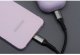 Kabel USB C do USB C Forcell F-Energy QC4.0 PD 5A 100W Cafule 0,25 m C260 czarny 3