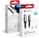 Kabel USB ForCell USB-A - Lightning 0.25 m Czarny 4
