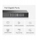 Mercusys MS116GS 16-Port Gigabit Desktop/Rackmount Switch 8