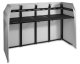 Stand dla DJ'a z ekranem Vonyx DJ Booth one size 2
