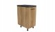 MEBLE KUCHENNE ZESTAW VARIO 240X180CM Z4 CZARNY/EVOKE BLAT DISTRICT BEZ AGD 2