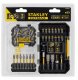 Stanley Zestaw końcówek i nasadek udarowych 1/4" z 2 uchwytami magnetycznymi 55 szt. (STA88559-XJ) 5