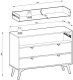 Komoda Silva KSZ-106 w kolorze Eukaliptus + Jodełka Scandi 9