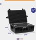 Uniwersalna walizka transportowa GIGCase26 - IP67 - czarna Power Dynamics one size 15