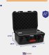 Uniwersalna walizka transportowa Power Dynamics GIGCase62R Heavy Duty - Seria R - IP67 - czarna one size 12