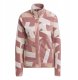 Bluza damska adidas TERREX Multi Printed Full-Zip Fleece Jacket - woner beige/quiet crimson rozmiar: s 1