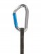 Ekspres wspinaczkowy Climbing Technology Salto Set UL 22 cm - titanium/electricblue 1