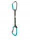 Ekspres wspinaczkowy Climbing Technology Salto Set UL 17 cm - titanium/acquamarine 1